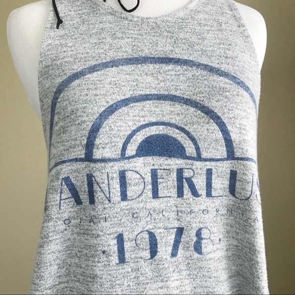 Wanderlust Graphic Racerback Tank Nomad Travel - Picture 5 of 6